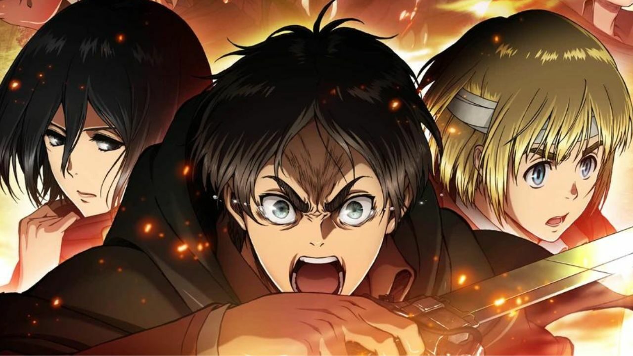 Mikasa, Eren e Armie ne L'attacco dei giganti