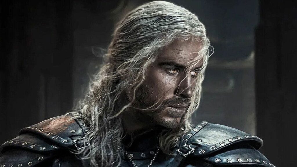 Liam Hemsworth in una fan art di The Witcher
