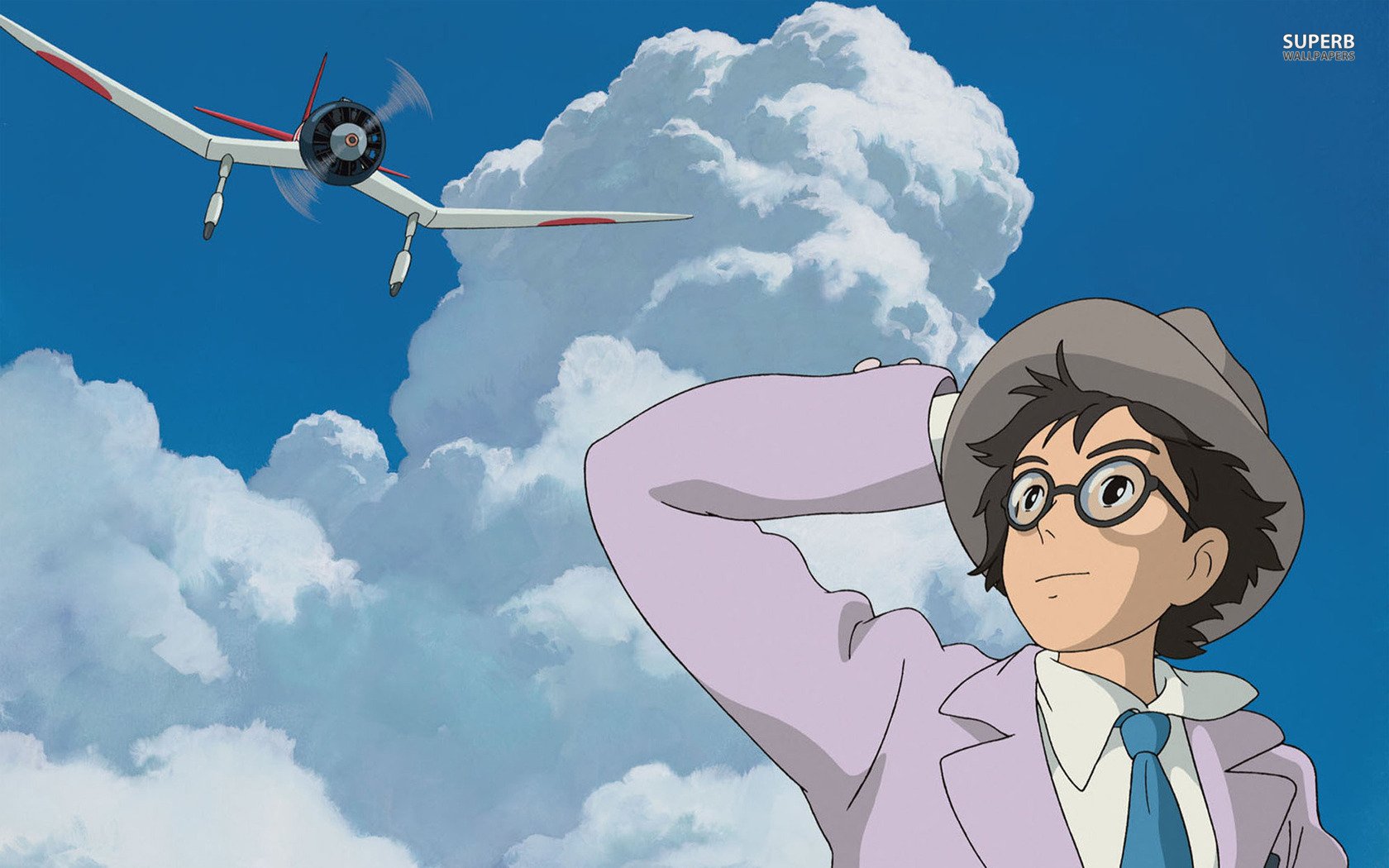 Scena di Si alza il vento di Hayao Miyazaki