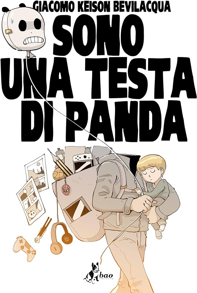 Top 10 fumetti italiani 2023 Sono Una Testa di Panda, Giacomo Keison Bevilacqua