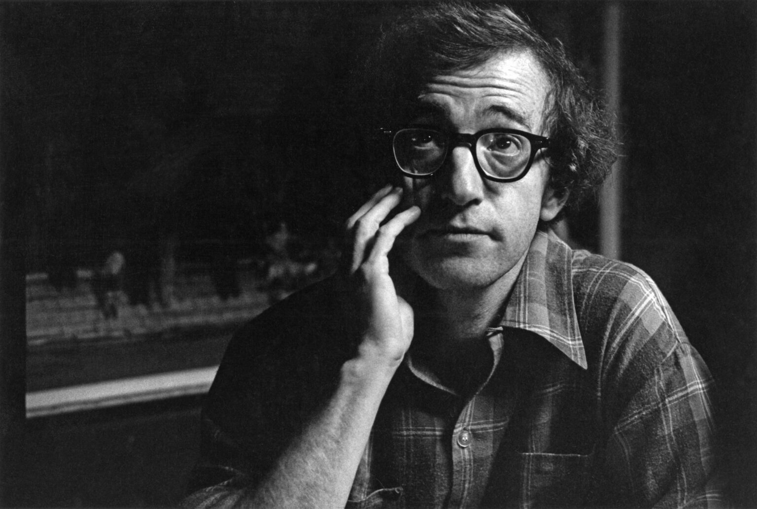 Woody Allen in bianco e nero