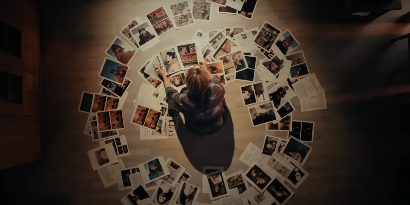 Jodie Foster in una scena di True Detective: Night Country che richiama il simbolo della spirale