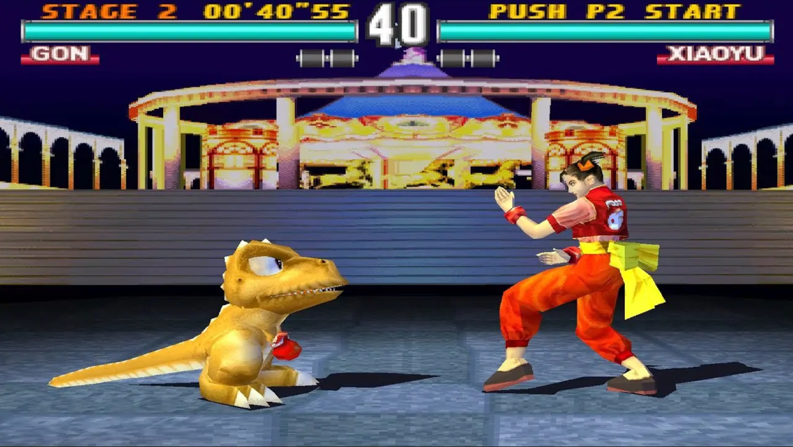 Tekken 3 Gon contro Xiayou