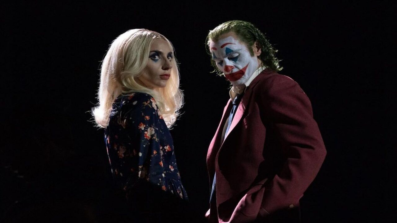 Joaquin Phoenix e Lady Gaga in una scena del film
