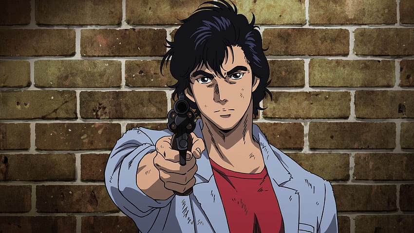 Ryo con la pistola in City Hunter