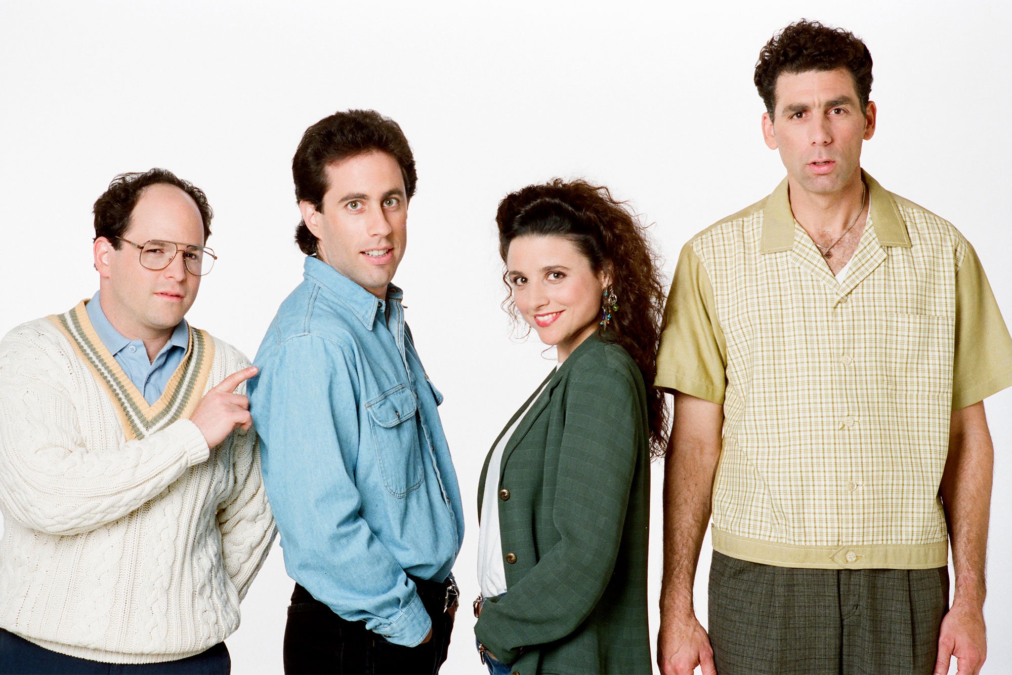 Il cast di Seinfed