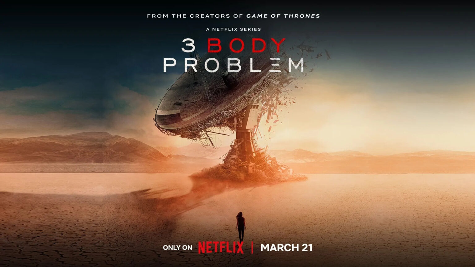 Un'immagine promozionale de Il Problema dei 3 corpi - © Netflix