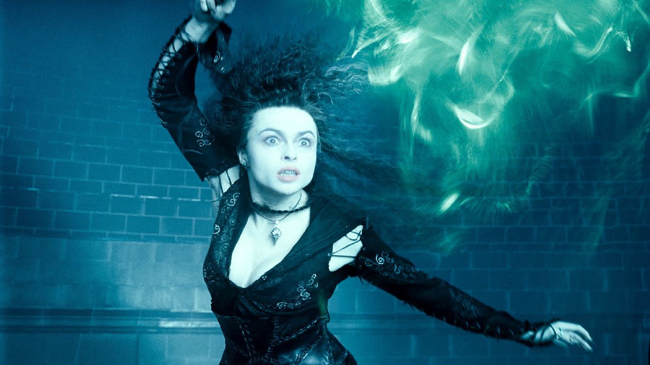 Helena Bonham Carter nei panni di Bellatrix Lestrange in Harry Potter e l'ordine della fenice
