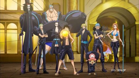 Una scena di One Piece Gold - Il film