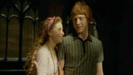 Ron e Lavanda in Harry Potter