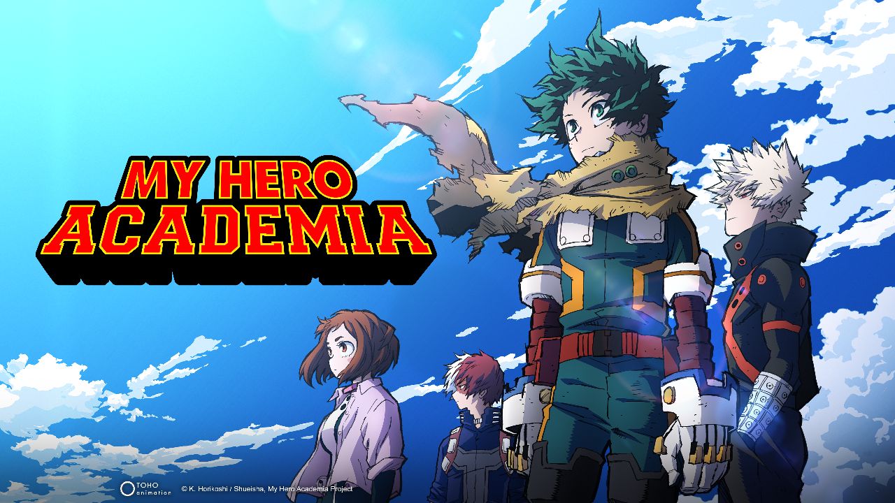 Poster della settima stagione di My Hero Academia