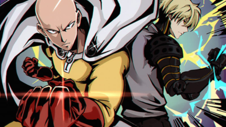Un poster di One Punch Man