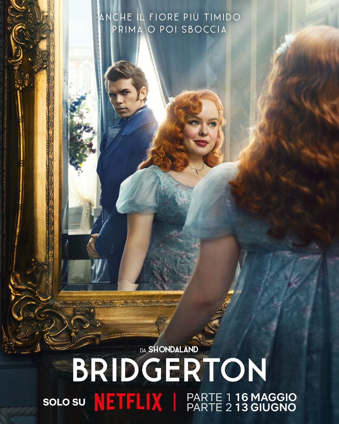 Il poster di Bridgerton 3