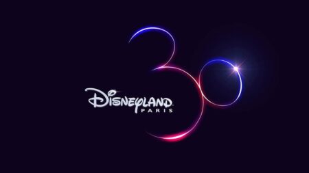 Logo del trentesimo anniversario di Disneyland Paris
