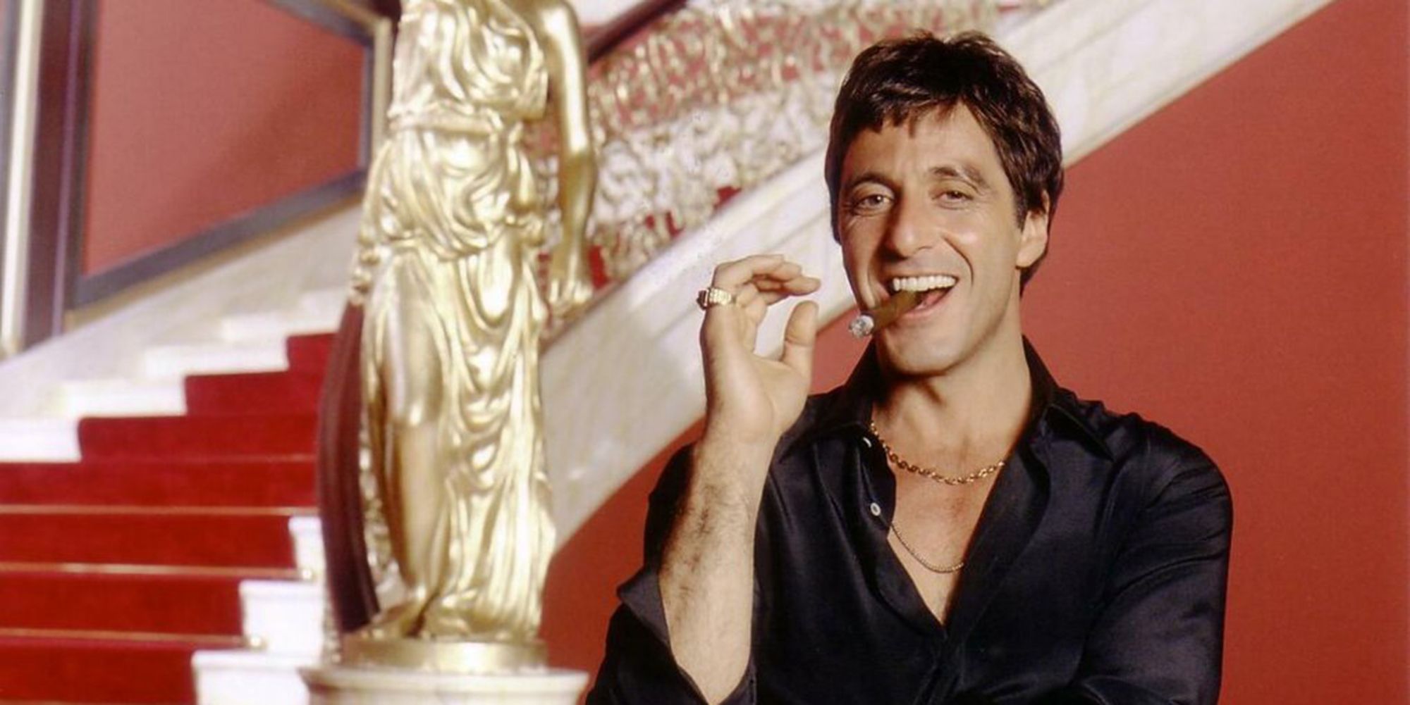 Al Pacino in una scena di Scarface