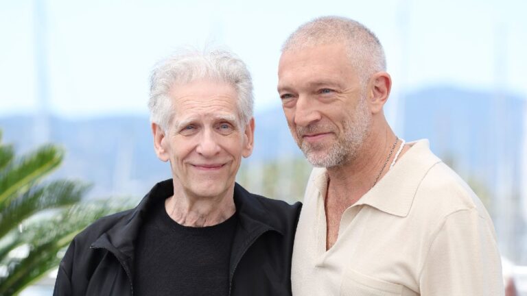 David Cronenberg e Vincent Cassel a Cannes 2024