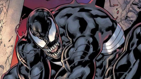 Un'immagine di Venom dal fumetto