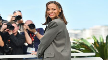 Zoe Saldana a Cannes 2024