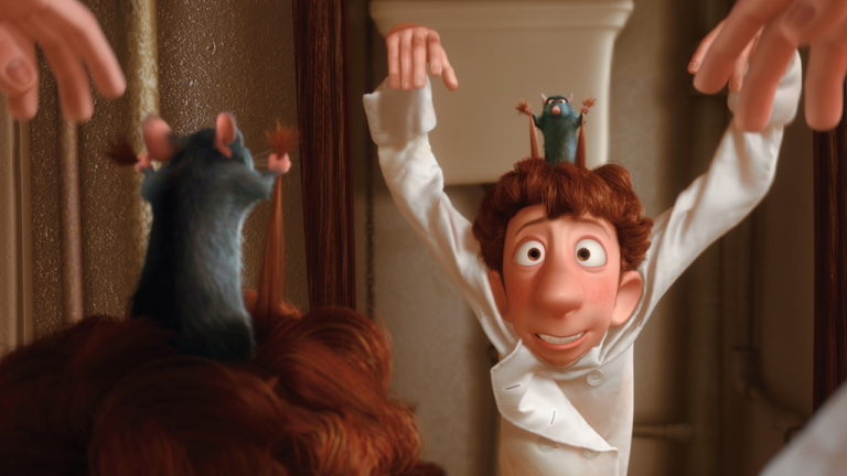 Un'immagine da Ratatouille