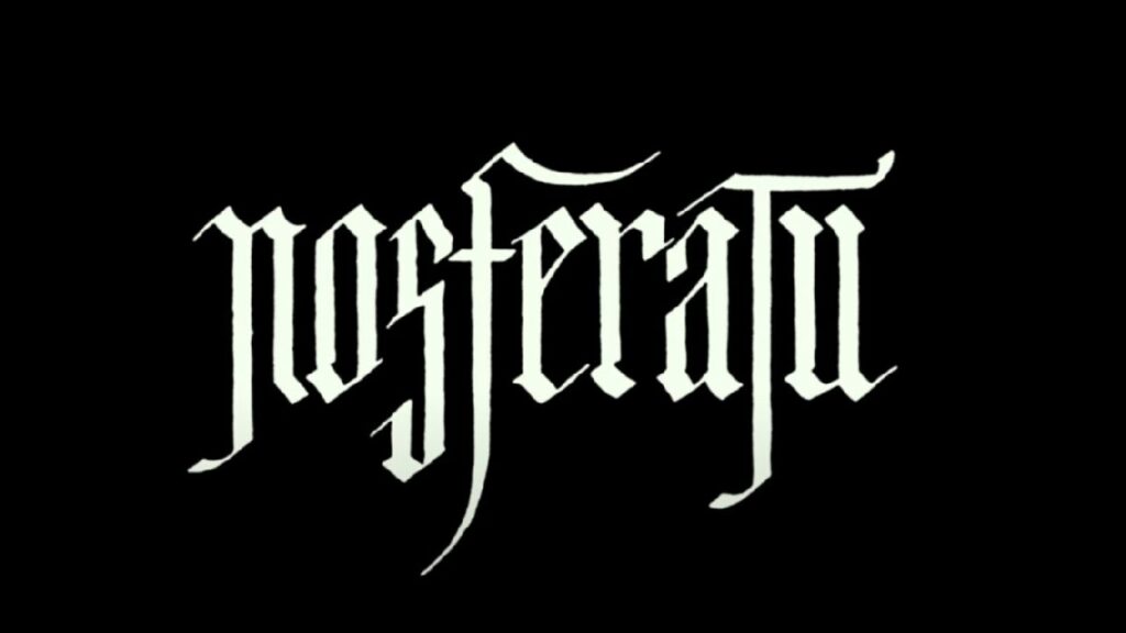 Logo del film Nosferatu di Robert Eggers