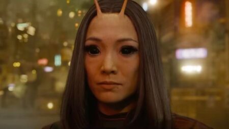 Pom Klementieff in Guardiani della Galassia. Vol 2