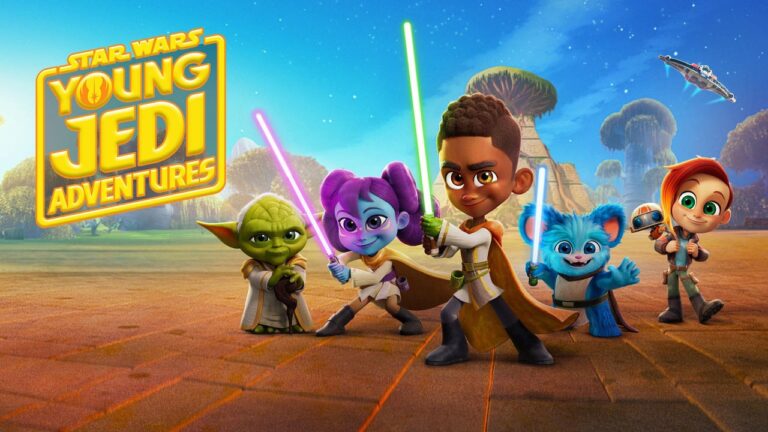 Il poster della prima stagione di Star Wars: Young Jedi Adventures