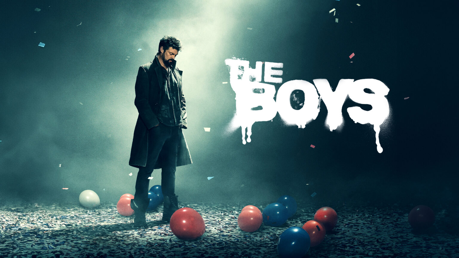 Karl Urban nel poster promozionale della quarta stagione di The Boys