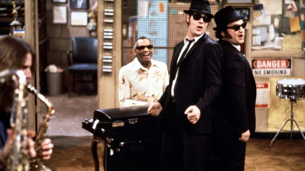 I Blues Brothers con Ray Charles