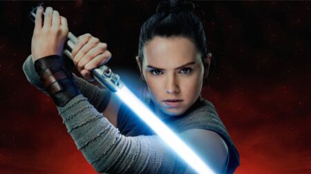 Rey in Star Wars l'ascesa di skywalker