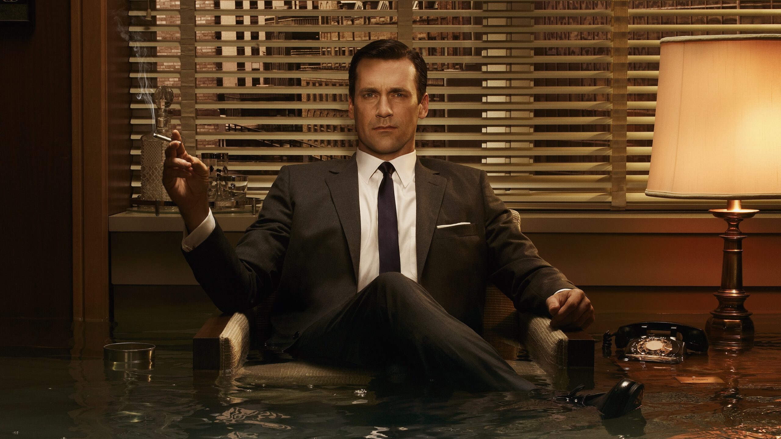 La facciata perfetta di Don Draper in un poster di Mad Men 