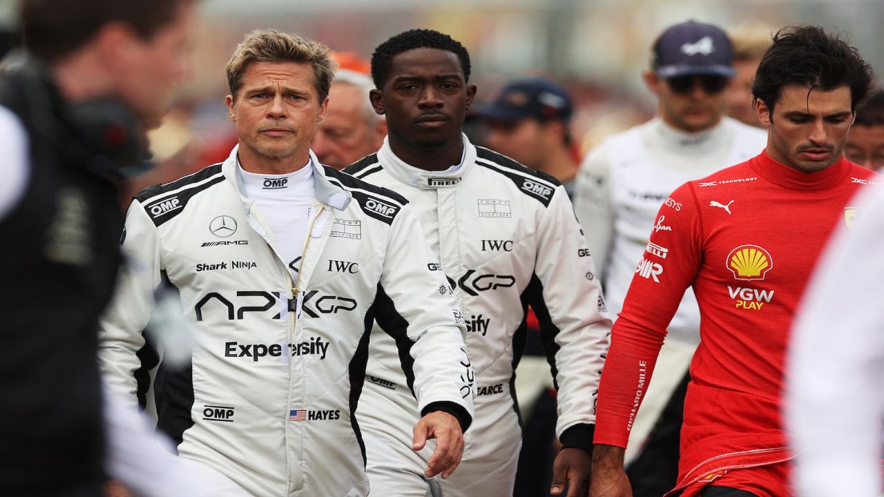 Brad Pitt Formula 1