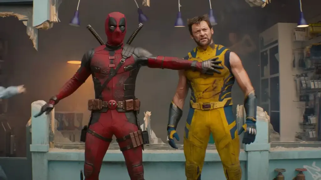 Un frame di Deadpool & Wolverine