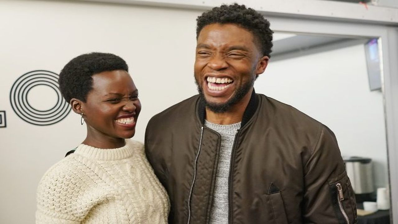 Lupita Nyong'o e Chadwick Boseman