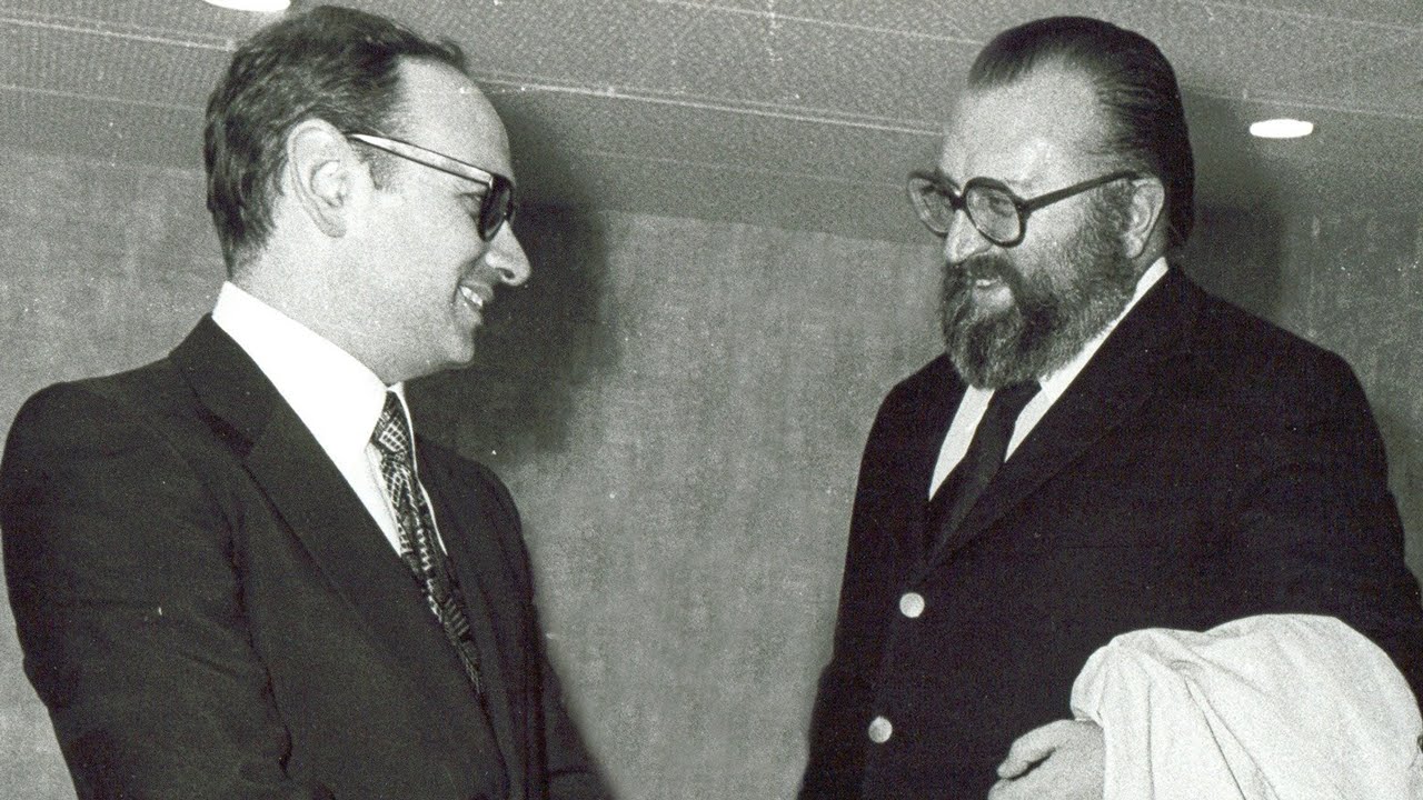 Ennio Morricone e Sergio Leone 