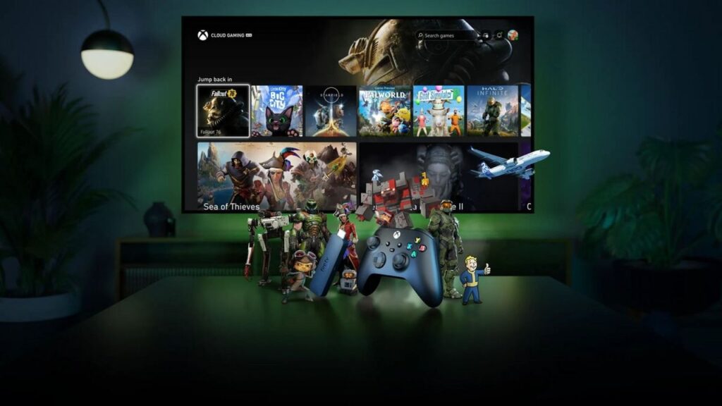 Xbox Cloud Gaming su Fire TV Stick, fonte: Microsoft