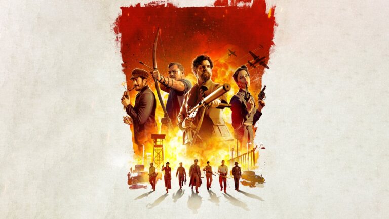 Il ministero della guerra sporca al completo in un poster del film - © Prime Video