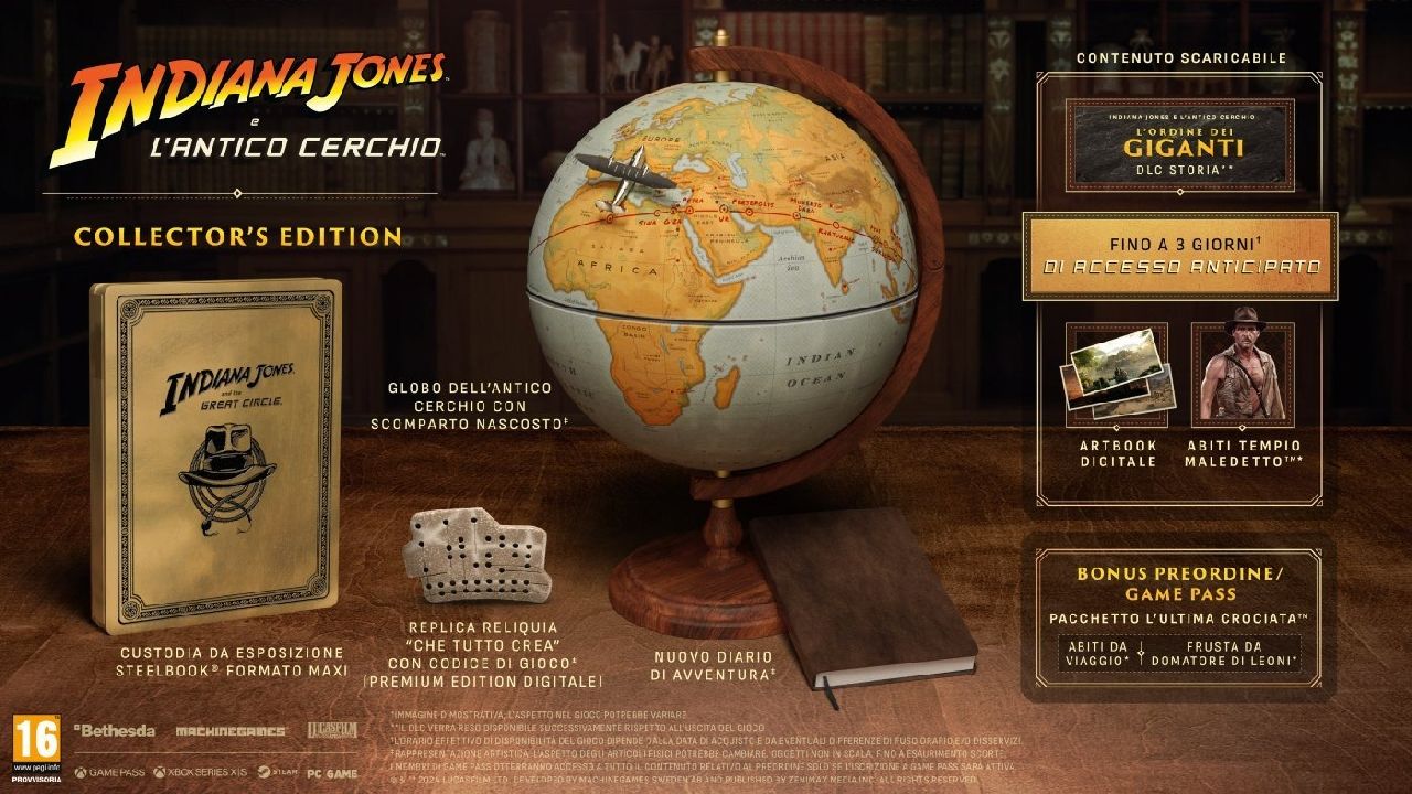 Collector Edition di Indiana Jones e l'antico cerchio