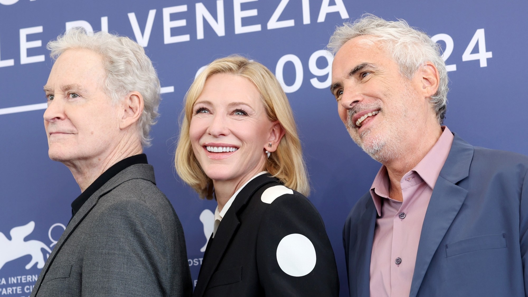 Kevin Kline, Cate Blanchett e Alfonso Cuaron a Venezia81