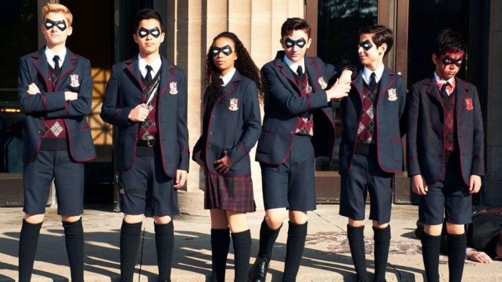 The umbrella Academy da bambini