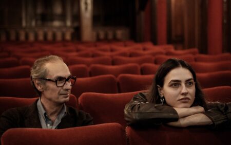 Fabrizio Gifuni, Romana Maggiora Vergano e il cinema sono i protagonisti de Il Tempo che ci vuole; Fonte: 01 Distribution