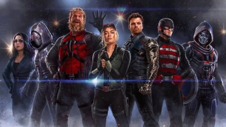 Artwork ufficiale del film Thunderbolts