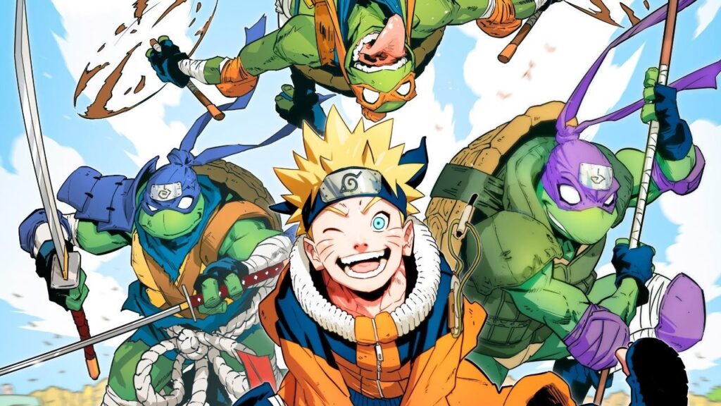 Cover di Naruto X TMNT