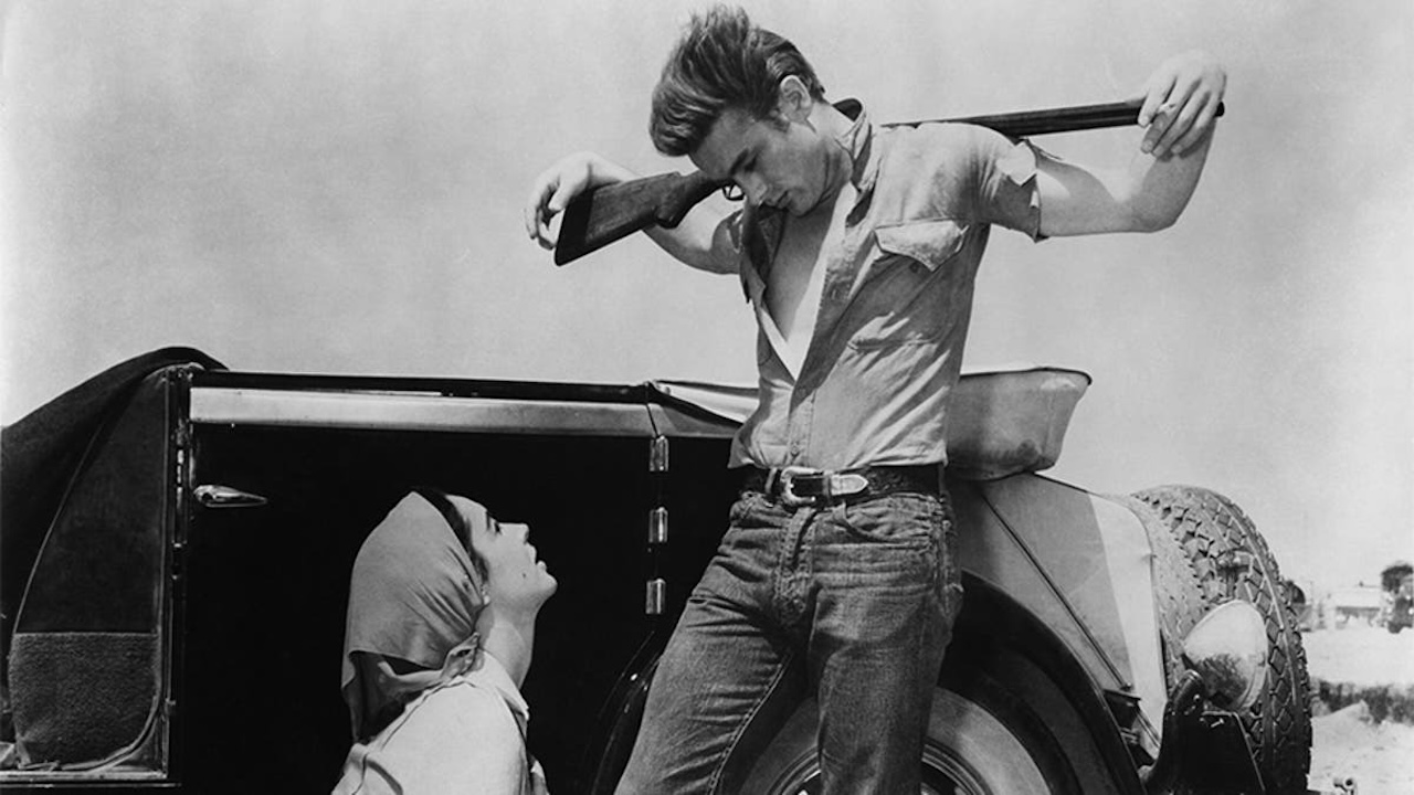 James Dean nel film Il Gigante (1956) 