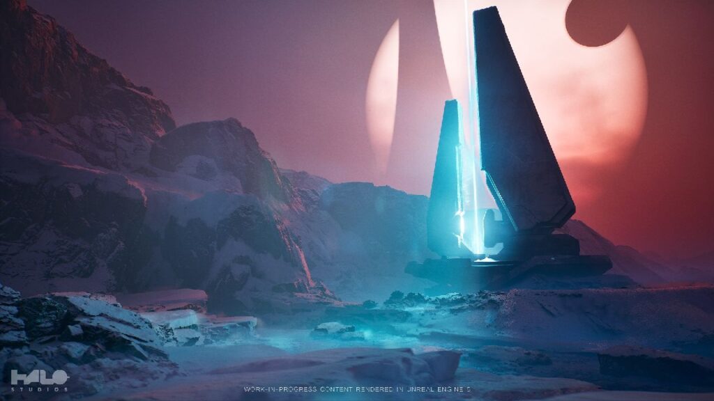 Foto del nuovo Halo in Unreal Engine 5