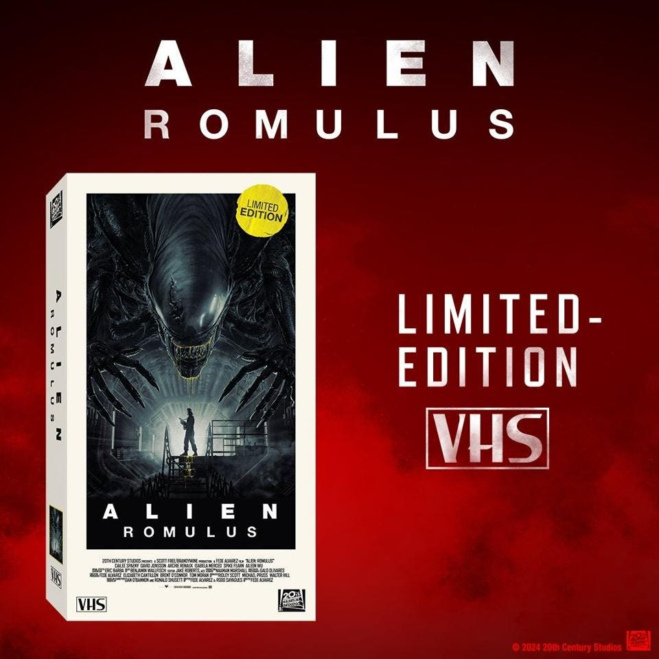 La VHS di Alien Romulus