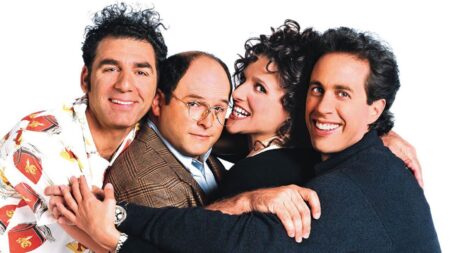 Un'immagine promozionale della sit-com Seinfeld