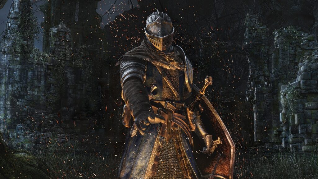 dark souls cover art del gioco