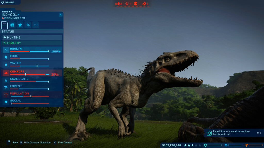 jurassic world evolution