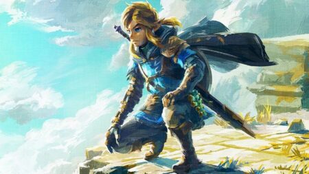 Link nel poster di The Legend of Zelda