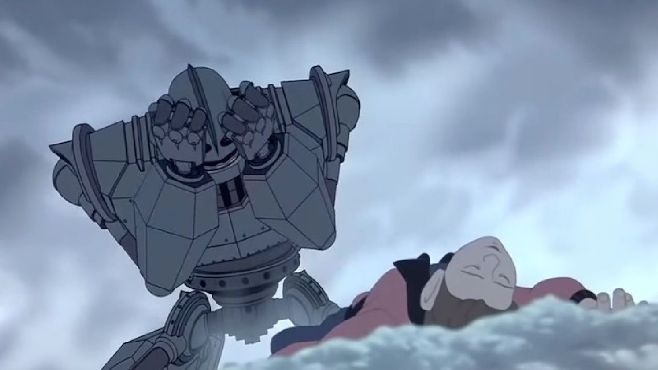 Una scena di Il Gigante di Ferro